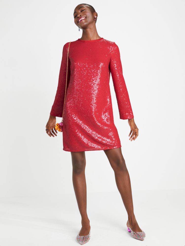 Sequin Shift Dress | Kate Spade New York