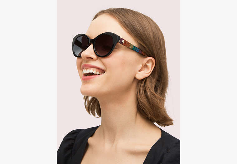 Karleigh Sunglasses, Black Print, Product image number 0