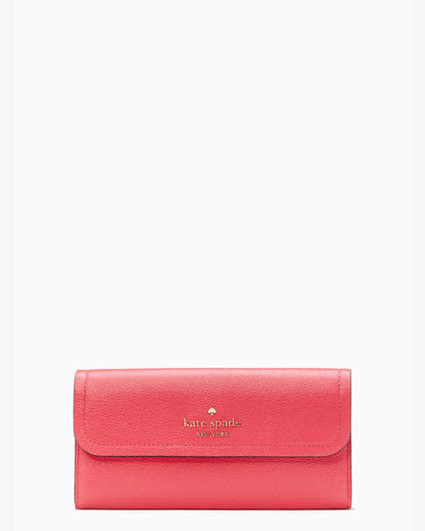 Rosie Large Flap Wallet, Pink Peppercorn, ProductTile