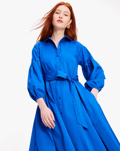 ポプリン ダコタ ドレス, Stained Glass Blue, ProductTile