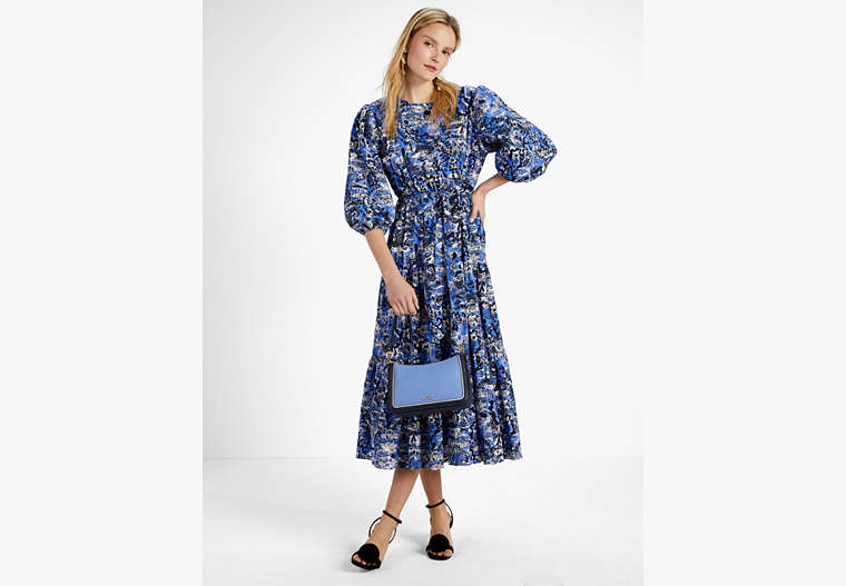 Scenic Stroll Gartenkleid, Blazer Blue, Product
