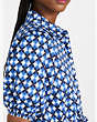 パティオ タイル シャツドレス, Cream/Blazer Blue, Product