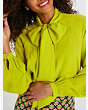 Tie-neck Georgette Shirt, , Product