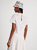 Floral Embroidered Cutwork Top, , s7productThumbnail