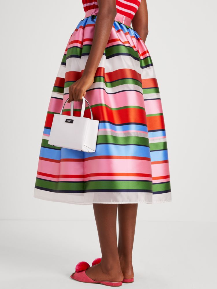 Sunday Stripe Organza Midi Skirt | Kate Spade New York