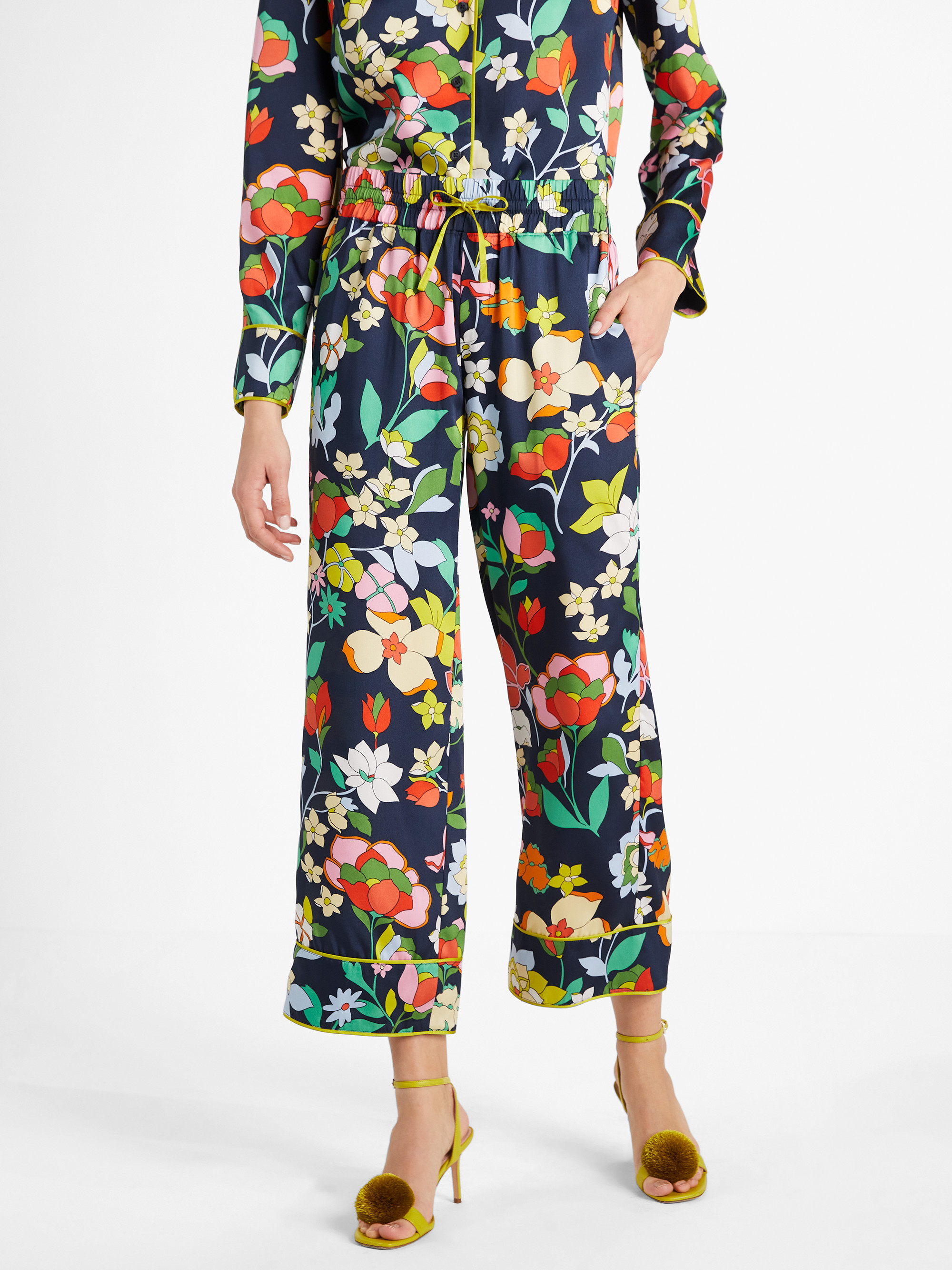 Kate Spade Flower Bed Twill Pants