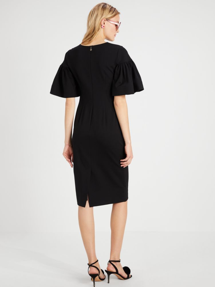 Flounce Sleeve Ponte Dress | Kate Spade New York