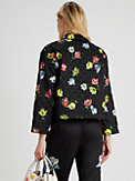 Quilted Placed Floral Jacket, , s7productThumbnail