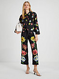 Quilted Placed Floral Jacket, , s7productThumbnail