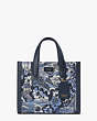 Manhattan Walk In The Park Toile Jacquard Small Tote, , Product