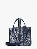 Manhattan Walk In The Park Toile Jacquard Small Tote, , s7productThumbnail