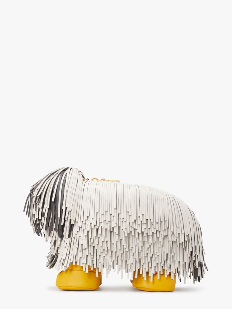 Showdog Fringed 3 D Dog Crossbody | Kate Spade New York