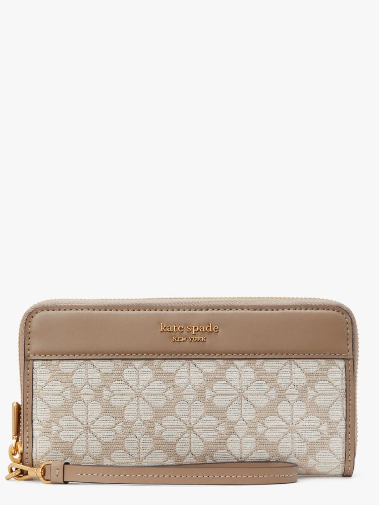 Bergbeklimmer Erge, ernstige Paradox Spade Flower Zip Around Continental Wallet | Kate Spade New York