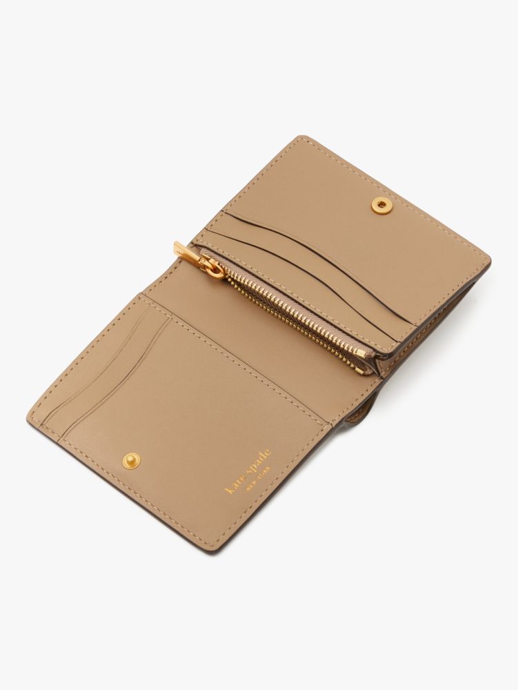 スペードフラワー ジャカード スモール ジップ ウォレット, Natural Multi, Product