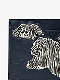 Shaggy Embossed Cardholder, , s7productThumbnail