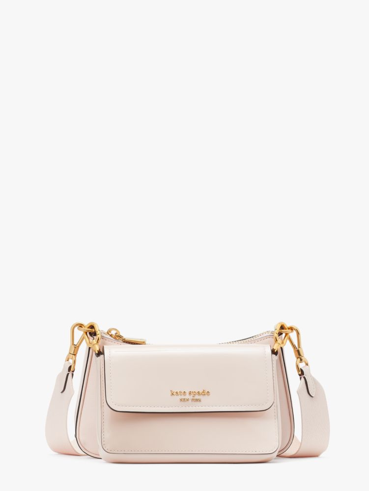 Kate Spade Morgan Double Up Umhängetasche Aus Lackleder