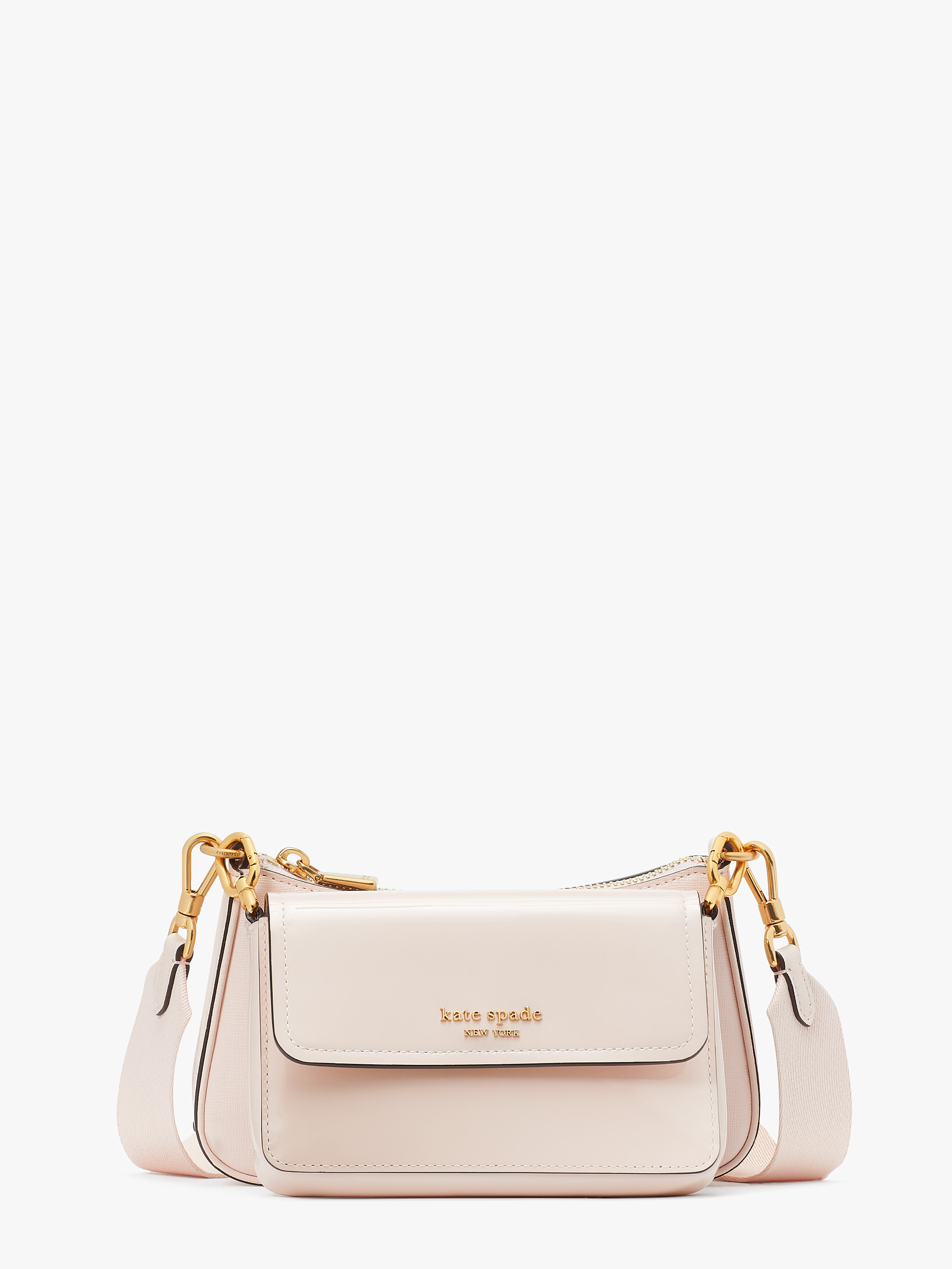 Kate Spade Morgan Patent Leather Double Up Crossbody