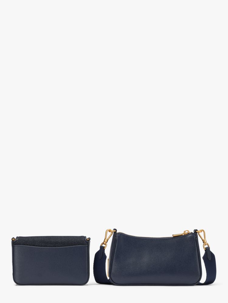 Morgan Denim Double Up Crossbody