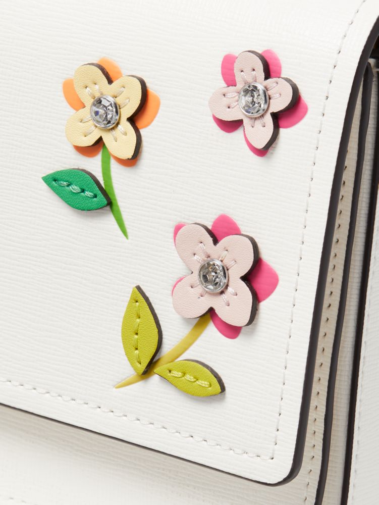 In Bloom Flower Flap Chain Wallet | Kate Spade New York