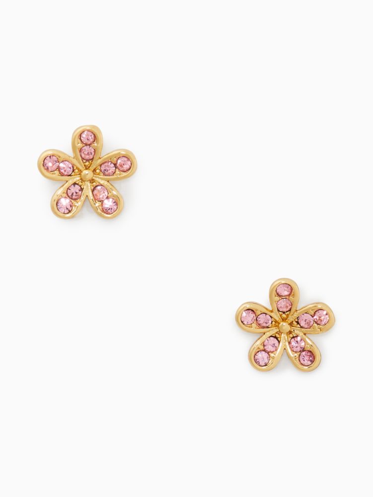 Gleaming Gardenia Flower Studs