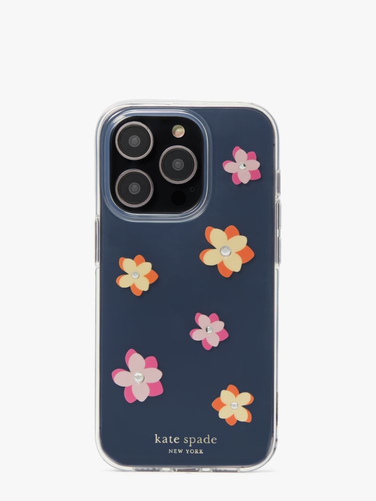 Kate Spade Flowers And Showers Iphone 14 Pro Case