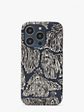 Morgan Showdogs Saffiano Leather iPhone 14 Pro Case, , s7productThumbnail