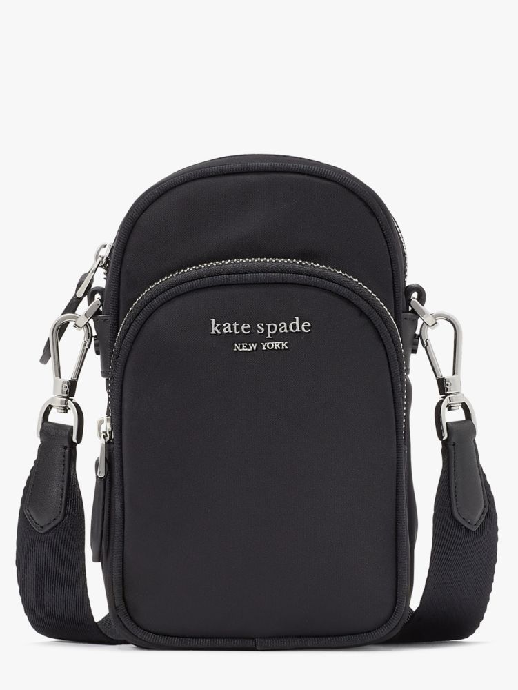 Sam Ksnyl Nylon North South Phone Crossbody | Kate Spade New York