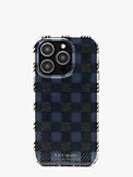 Sam Icon Glitter Gingham iPhone 14 Pro Case, , s7productThumbnail