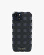 サム アイコン グリッター ギンガム アイフォン 14 ケース, Black Multi, Product