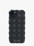Sam Icon Glitter Gingham iPhone 14 Case, , s7productThumbnail