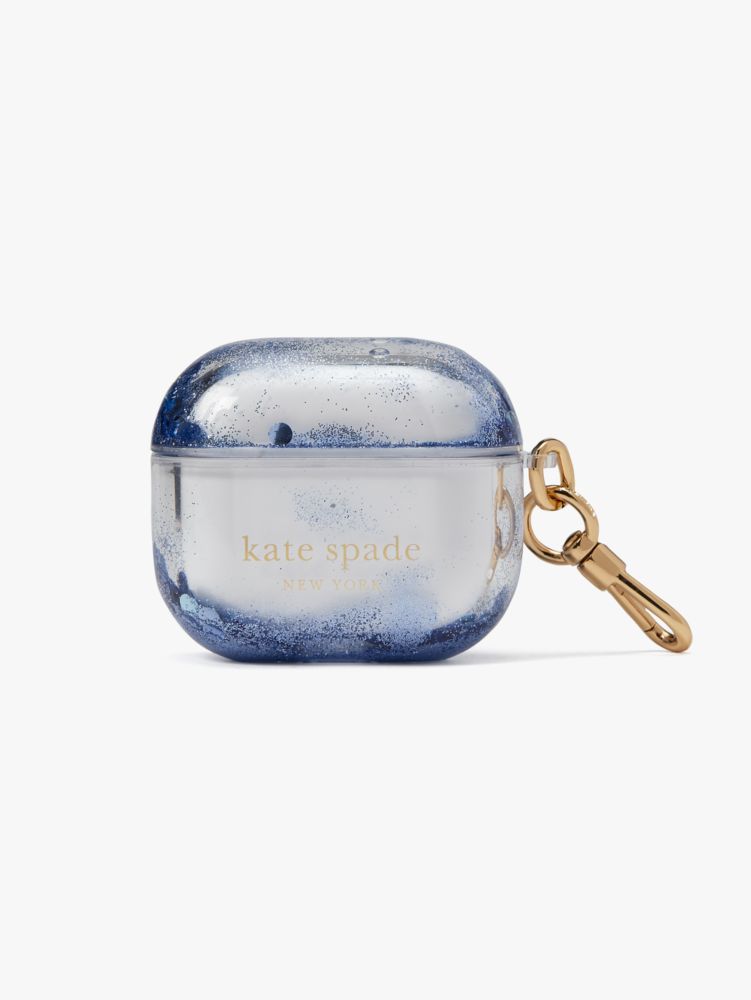 Patio Tile Liquid Glitter Airpods Case | Kate Spade New York