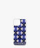 パティオ タイル リキッド グリッター アイフォン 14 ケース, Blue Multicolor, ProductTile