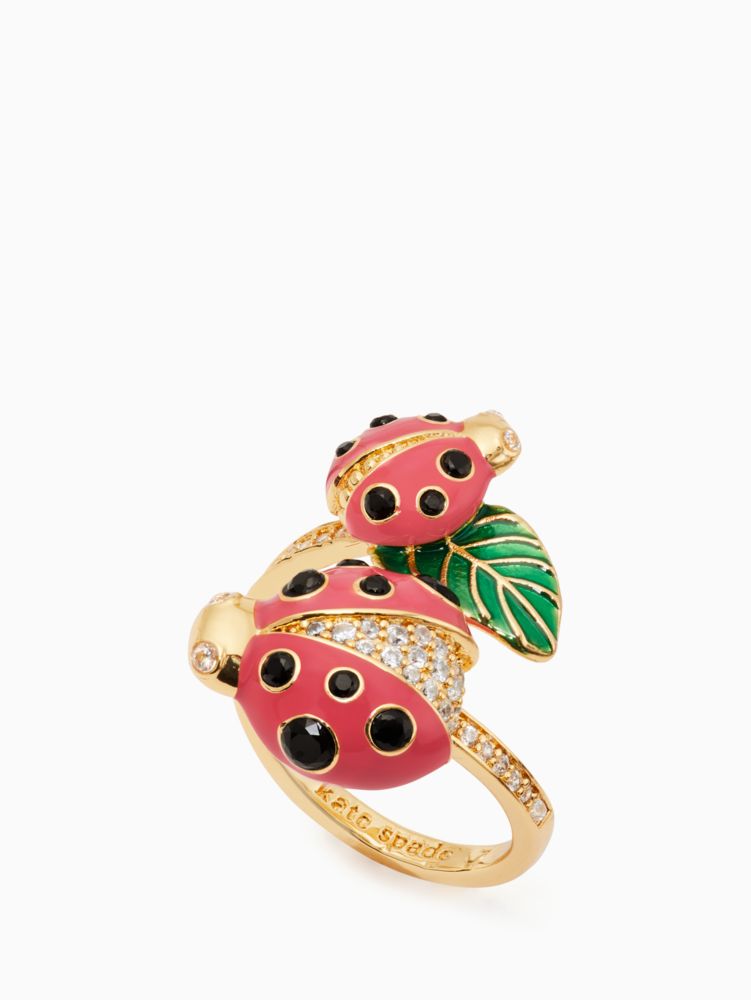 Arriba 85+ imagen kate spade ladybug ring