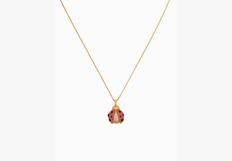 Ladybug Pendant, Pink Multi, Product image number 0