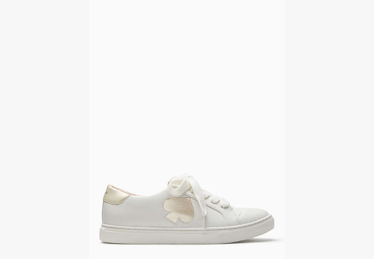 Fez Sneakers, Optic White/Pale Gold, Product image number 0