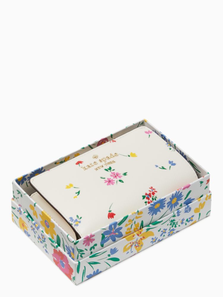 Staci Garden Bouquet Boxed Medium Compartment Wallet | Kate Spade Surprise