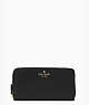 Dana Large Continental Wallet, Black, Product