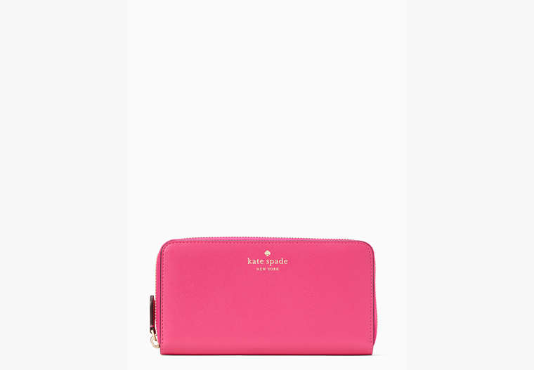 Dana Large Continental Wallet, Deep Hibiscus, Product image number 0