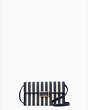 リーガン ストライプ キャンバス ウォレット クロスボディ, ブルーマルチ, Product