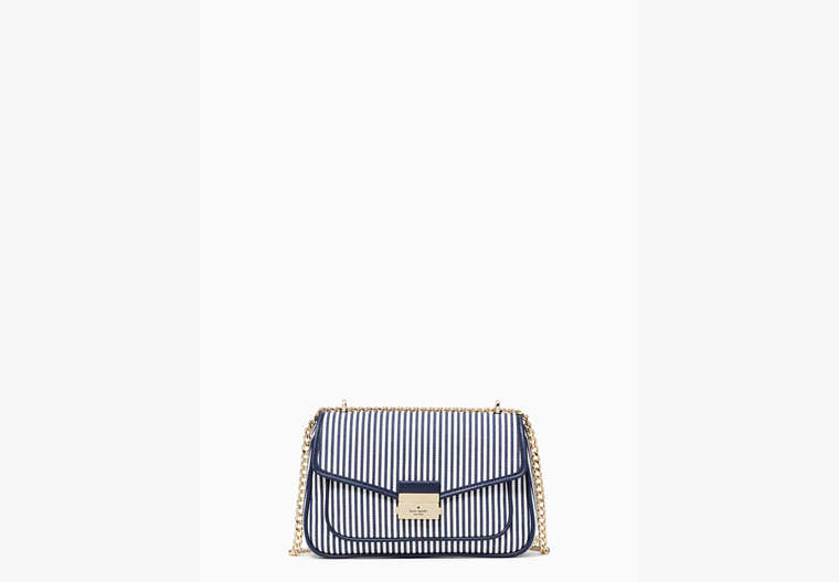 Carey Medium Flap Shoulder Bag, Blue Multicolor, Product image number 0