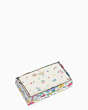 ステイシー ガーデン ブーケ ディッツィー プリント ボックス ダブル ジップ リストレット, Cream Multi, Product