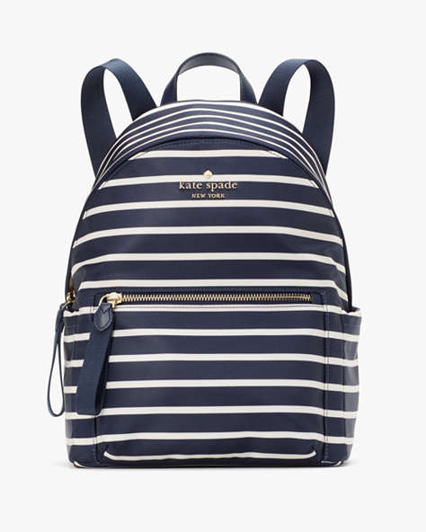 Chelsea Nylon Medium Backpack, Blue Multi, ProductTile