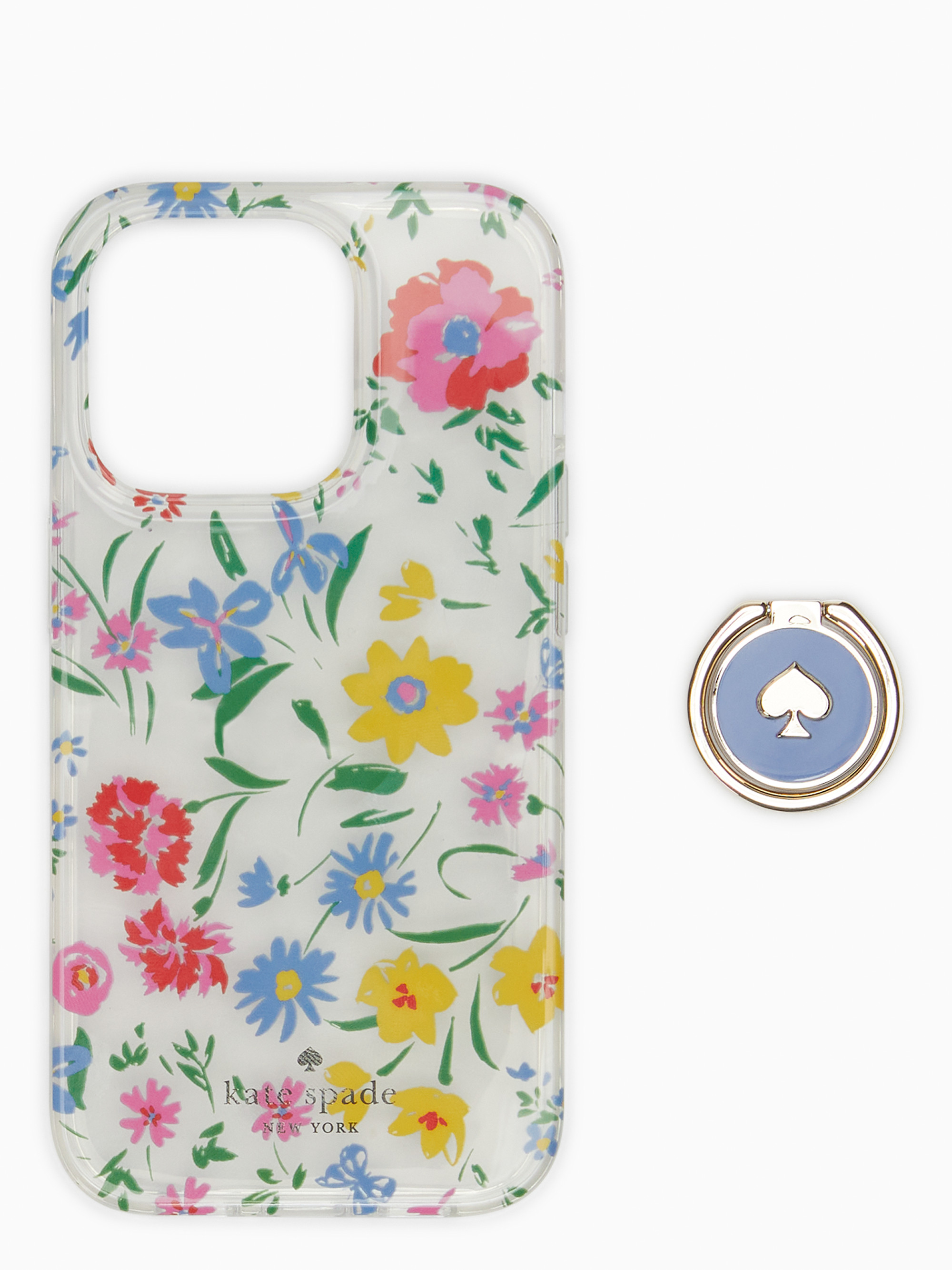 Kate Spade Garden Bouquet Stability Ring iPhone 14 Pro