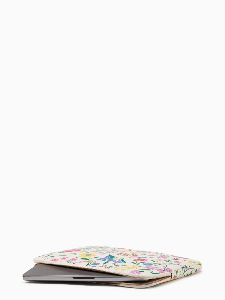 ステイシー ガーデン ブーケ プリント ユニバーサル ラップトップ スリーブ, Cream Multi, Product