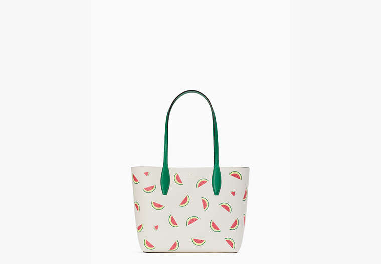 Watermelon Small Tote, Cream Multi, Product image number 0