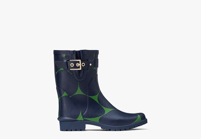 Kate Spade,Carina Rain Boots,Casual,KS Green Multi