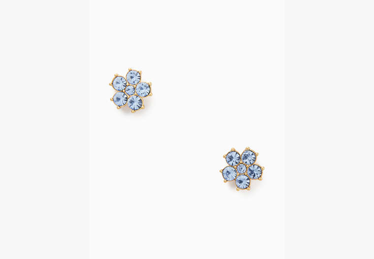 Flower Studs, Light Sapphire, Product image number 0