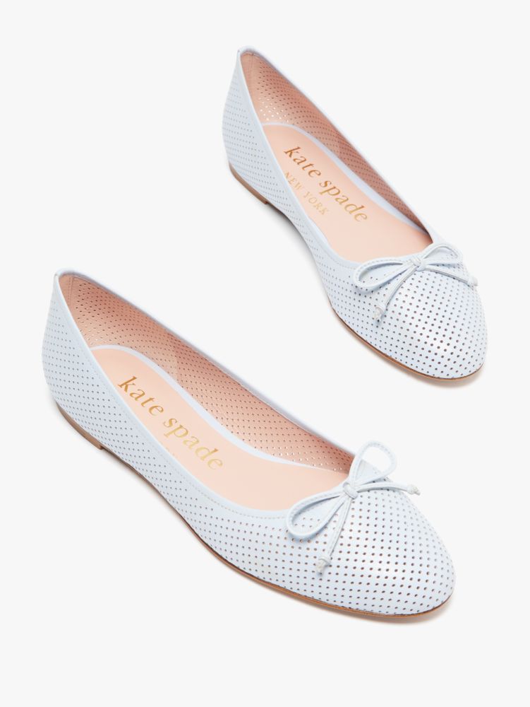 Kate Spade Veronica Ballet Flats In Watercolor Blue