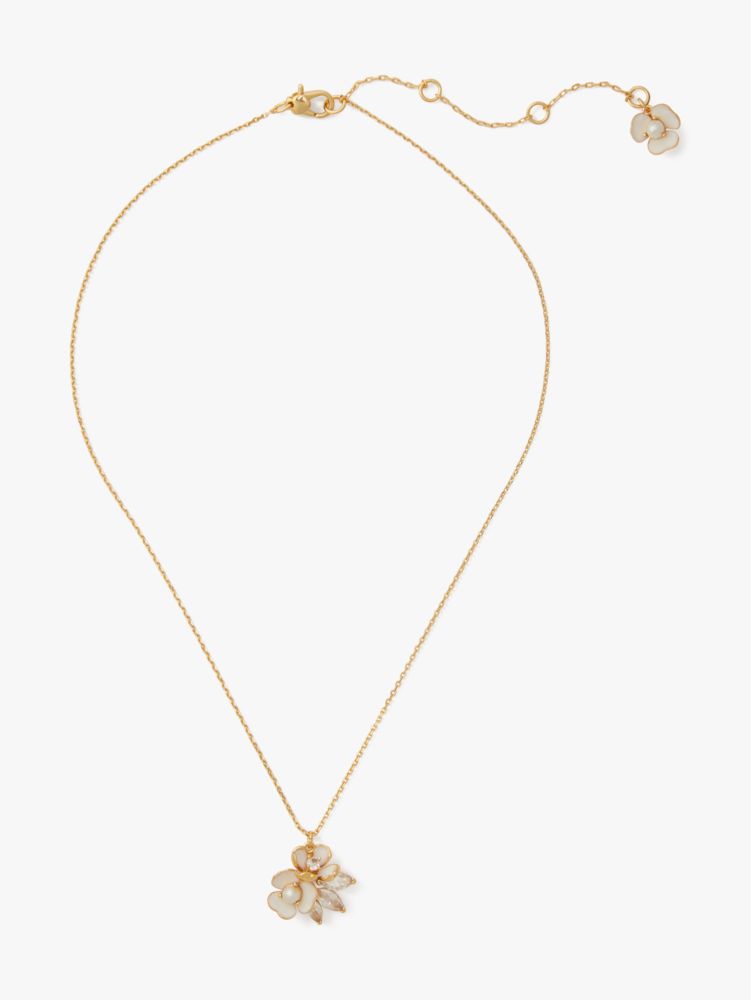 Kate Spade Bouquet Toss Cluster Pendant