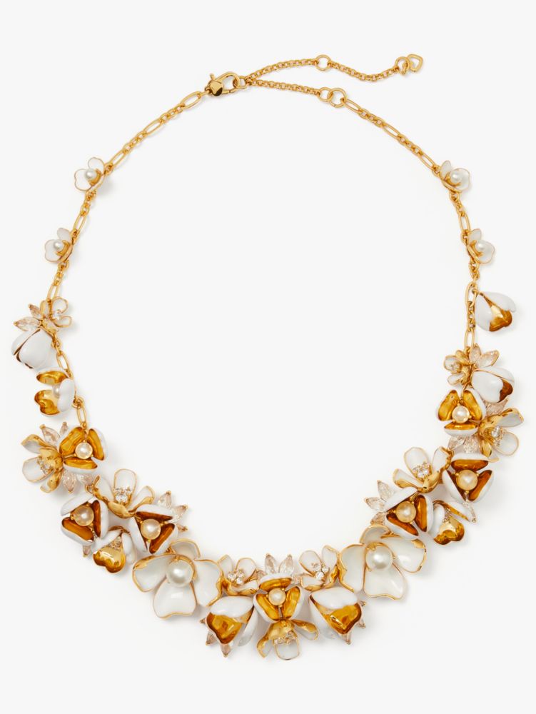 Kate Spade Bouquet Toss Statement Necklace